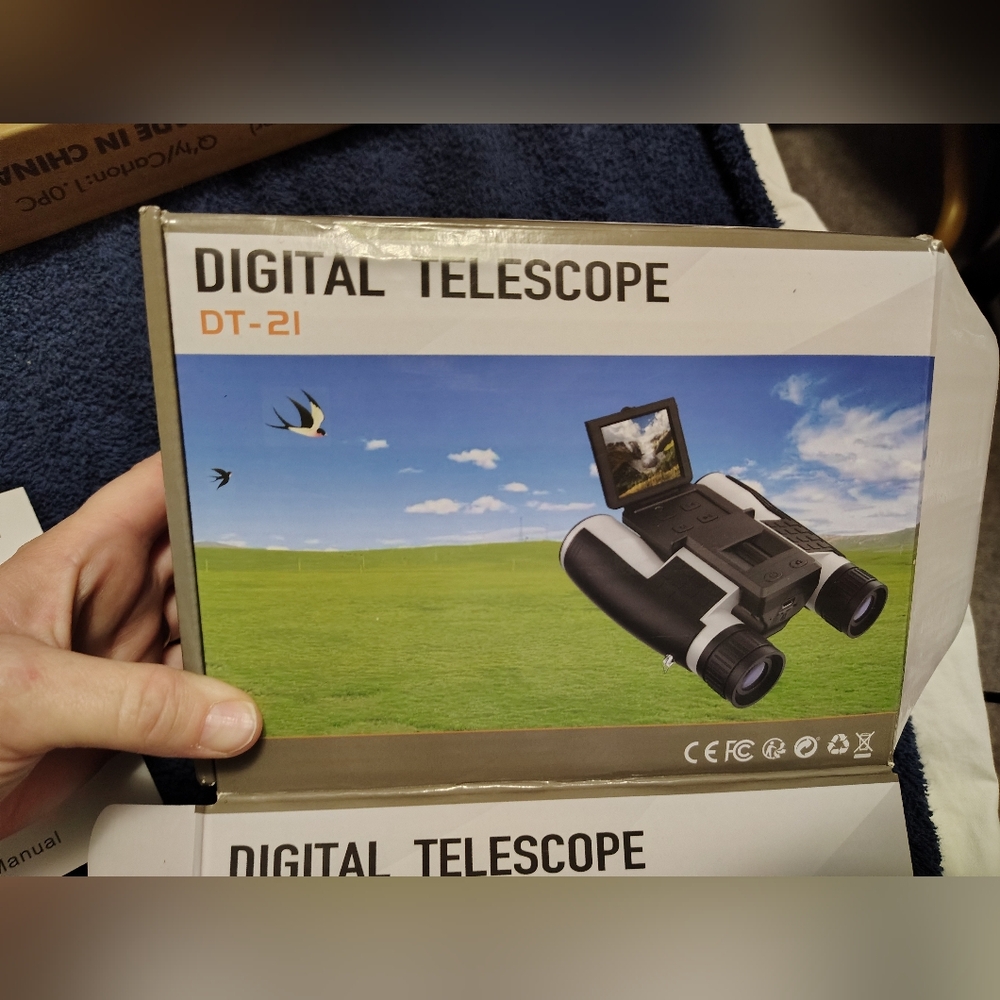 Digital Telescope DT-21(NWT)12x Zoom LCD Screen